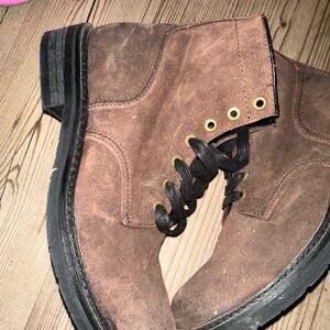 FRYE AND CO. Men's Suede Brown Boots